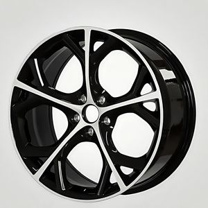 Ruedas forjadas para <span class=keywords><strong>Jaguar</strong></span> <span class=keywords><strong>E</strong></span>-Pace XJ XE XEL XFL 108, llantas personalizadas de aleación de aluminio negro brillante de 19 20 pulgadas 5x - Product Image 1