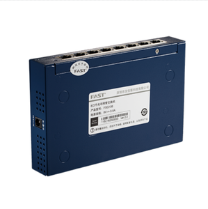 Hub réseau Gigabit MT-FAST FSG108 8 ports 10/100/1000M RJ45 MDI/MDIX Full/Half-Duplex avec contrôle de flux et LED, en acier, nouvelle marque - Product Image 1