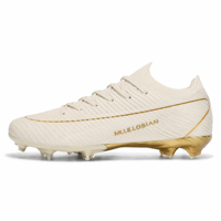 Chaussures de football sur mesure, fabricant chinois de crampons de football pour hommes, chaussures de football à tige basse FG