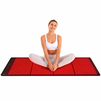 Tapis de luminothérapie rouge SHINE ERA - Magique Power 660/850nm, soulagement de la douleur, 1440 LED, thérapie complète du corps et du visage, pour usage domestique