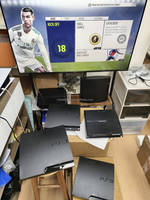 Pour console PS3 Slim modèle 3000, firmware 3.55, carte mère originale, nouveau boîtier, console de jeu vidéo