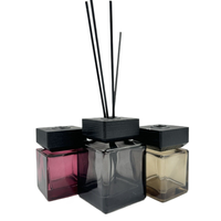 Prix d'usine direct luxueux 100ml diffuseurs de roseau parfum de maison diffuseur de roseau ensemble de parfum avec boîtes d'emballage