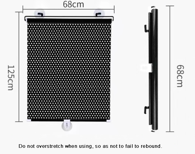 68*125cm-Negro