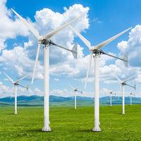 Éolienne horizontale de petite taille, haute qualité, résistante aux UV, à la pluie acide et au sel