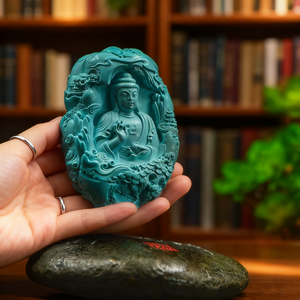 Turkuaz Tathagata buda - Product Image 6