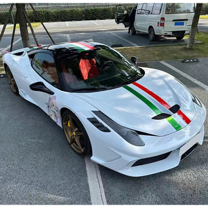 Modification et amélioration de la voiture 458 de 2011 à 2016, pare-chocs avant en fibre de carbone SP et panneau de <span class=keywords><strong>capot</strong></span> moteur, <span class=keywords><strong>prise</strong></span> <span class=keywords><strong>d</strong></span>'<span class=keywords><strong>air</strong></span> pour Ferrari 458 - Product Image 6