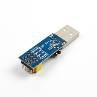 Módulo de placa Wifi inalámbrico, dispositivo CH340C USB a ESP8266 Serial ESP-01 ESP01 ESP01S, ESP-01S