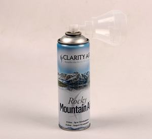 Boîtes aérosol d'oxygène portables de 65*158mm avec masque (plus valve, buse, impression d'œuvres d'art) - Product Image 3