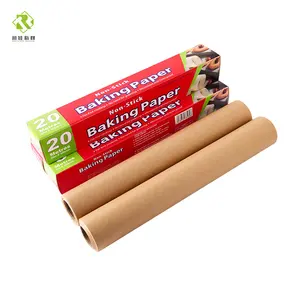 40g food grade natural color silicone oil proof parchment paper for oven baking barbecue