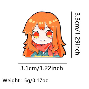 เข็มกลัดลายการ์ตูนญี่ปุ่นอะนิเมะวันพีชหมุดเคลือบโลหะแข็งสินค้ามาใหม่ - Product Image 6