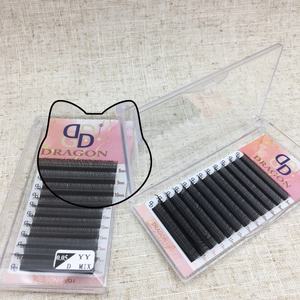 Dragon Eyelash Wholesale Premade 3D-6D W Style <b>Synthetic</b> <b>Hair</b> Tapered Lash Private Label Super Soft Natural Eyelash Extensions - Product Image 6