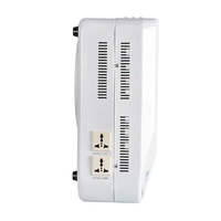 Stabilisateur de puissance à montage mural de commande de servomoteur entièrement automatique monophasé 10KVA stabilisateur de tension de régulateur 220v pour la maison