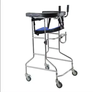 Assistente de caminhada para treinamento de 4 rodas, para deficientes físicos, leve, para crianças e adultos, andador do antebraço