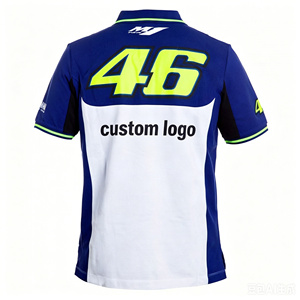 Camiseta de Polo de Carreras Personalizable de Alta Calidad, con Logotipo de Patrocinador Personalizado, de Secado Rápido, Uniforme de Equipo para Eventos de Carreras - Product Image 4