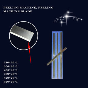 Voedselveilige industriële schilmesjes van roestvrij staal voor het schillen, snijden en ontvellen van fruit en groenten - Product Image 4