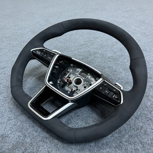 Volante Deportivo Personalizado con Base Plana para Audi <span class=keywords><strong>A6</strong></span> A7 C8, Actualización S6 S7 RS 6 RS 7, Disponible en Stock - Product Image 6
