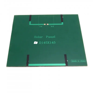 Mini panneau solaire étanche 1W 2W 3W 5W 10W 5V 6V 9V 12V 18V en époxy PET, petit panneau solaire rond ou carré DIY 3W 6V 145*145mm - Product Image 3