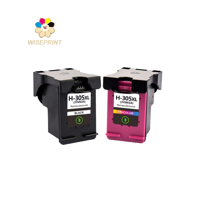 Wiseprint Compatible HP 305 XL 305XL Premium Color Remanufactured Tri-color Original Ink Cartridge for DeskJet 2710 4110 4120