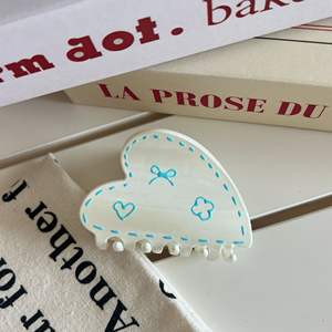 กิ๊บหนีบผมอะคริลิคกิ๊บหนีบผมรูปหัวใจสำหรับเด็กผู้หญิง - Product Image 5