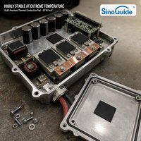 SINO-AL60-3  Bantalan Termal Silikon Serat Karbon Tanpa Kebocoran Minyak, Tahan Suhu Tinggi untuk Manajemen Termal Elektronik, Otomotif, PCB, CPU
