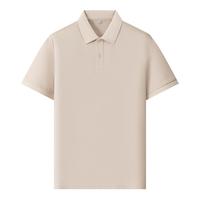 Polo décontracté pour homme de haute qualité, à manches courtes, col boutonné, idéal pour le golf et les affaires