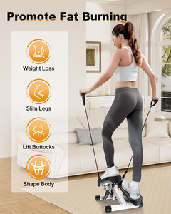 Wellshow thể thao bước cho tập thể dục ở nhà, Mini cầu thang bước với sức đề kháng ban nhạc, xách tay dưới bàn bước tập luyện - Product Image 6