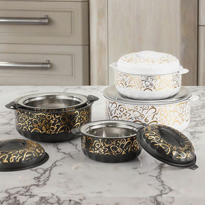 1l/2l/3l/5l/7.5l/10l/L/7.5l/10 ליטר שחור בידוד נירוסטה סט כלי בישול - Product Image 4