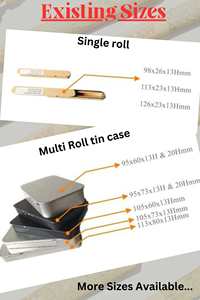 Tùy Chỉnh In Pre Matte Cuộn Màu Đen Trẻ Em Chịu Mài Mòn <span class=keywords><strong>Tin</strong></span> Với Trượt Nắp Trượt Trẻ Em Hàng Đầu Bằng Chứng <span class=keywords><strong>Tin</strong></span> Kim Loại <span class=keywords><strong>Tin</strong></span> Trường Hợp Cho Trước 5 Cuộn - Product Image 5