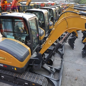 รถขุดตีนตะขาบ Hangood XE60G ระยะเอื้อม 6130 มม. ความสูงในการยกเทท้าย สำหรับงานก่อสร้างทั่วไป เครื่องจักรก่อสร้างทางวิศวกรรม - Product Image 2