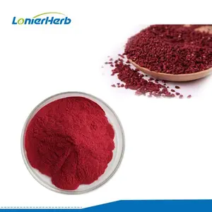 Натуральный красный дрожжевой рис экстракт 5% Monacolin K Красный дрожжевой Рисовый Порошок - Product Image 2
