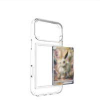 Étui de téléphone pour iPhone 18 Pro Max avec porte-cartes, conçu pour ranger des cartes de jeu, des cartes d'identité, des photos, coque antichoc