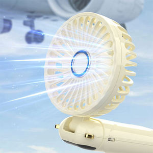 Wearable Foldable <b>USB</b> Portable <b>Fan</b> 5 Adjustable Speed Lightweight Personal Cooling <b>Fan</b> For Outdoor Travel - Product Image 2