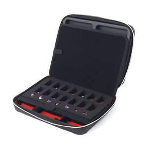 2026 Organizador de dados de plástico personalizado para juegos de mesa, con función de almacenamiento, para Dungeons and Dragons, y estuche de EVA para dados - Product Image 2