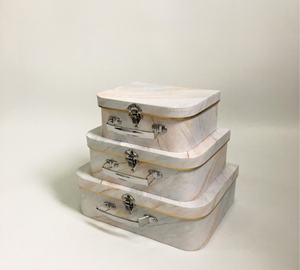 Caja para <span class=keywords><strong>arreglos</strong></span> florales al por mayor, paquete de 3 Cajas de Regalo de cartón para regalo, Juego de 3 <span class=keywords><strong>maletas</strong></span> de presentación rígidas, caja de regalo de almacenamiento - Product Image 3