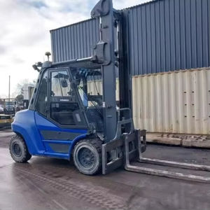 Chariot élévateur électrique intelligent de 8 tonnes AGV à navigation laser pour opérations multi-lignes en intérieur et en extérieur - Product Image 1