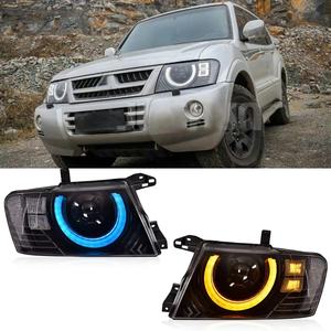 पेजेरो मोंटेरो v77 v79 संशोधित हेडलाइट्स 2004 - 2014 ड्रिल के लिए डिफेंडर शैली फ्रंट हेड लैंप में अपग्रेड किया गया है। - Product Image 2