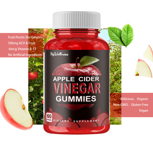 חומץ תפוחים חינם סוכר gummies detox acv gummies עם אמא למבוגרים - Product Image 6