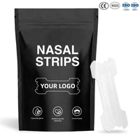 Bandes nasales personnalisées extra résistantes pour la respiration, le sommeil, le sport, adhésives, hypoallergéniques, transparentes, résistantes à la transpiration