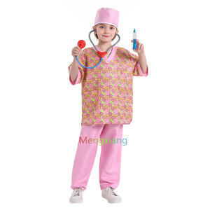 Disfraz <span class=keywords><strong>de</strong></span> médico para niños <span class=keywords><strong>de</strong></span> 3 a 8 años, juego <span class=keywords><strong>de</strong></span> disfraces con accesorios, trajes <span class=keywords><strong>de</strong></span> juego <span class=keywords><strong>de</strong></span> rol, uniforme <span class=keywords><strong>de</strong></span> cirujano y enfermera veterinaria - Product Image 2