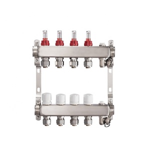 <span class=keywords><strong>Colector</strong></span> de agua <span class=keywords><strong>radiante</strong></span> de acero inoxidable Hydronic PEX para sistema de calefacción por <span class=keywords><strong>suelo</strong></span> <span class=keywords><strong>radiante</strong></span> BJ35003 - Product Image 1