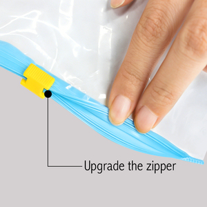 <span class=keywords><strong>AIUDO</strong></span> Hogar personalizado respetuoso con el medio ambiente resistente a prueba de fugas reutilizable alimentos congelados vegetales embalaje plástico Ziplock congelador bolsas deslizantes - Product Image 3