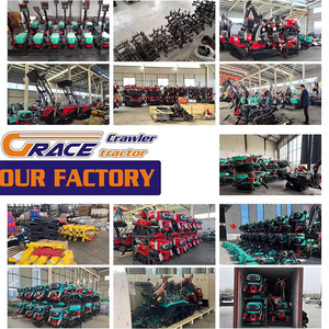 Tracteur à chenilles en caoutchouc Grace Factory Supply 35HP, mini-tracteur compact, excavatrice, boîte de vitesses, pompe, transmission par engrenages - Product Image 4