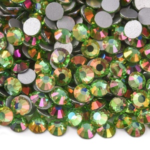 Strass en verre à dos plat non thermocollants Oleeya, emballage personnalisé en vrac, 14400 pièces pour décorations de gobelets - Product Image 5