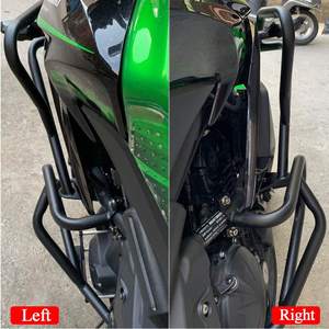Верхняя Нижняя панель для мотоцикла XXUN, защитная рама для двигателя, защита от падения, бампер для <span class=keywords><strong>Kawasaki</strong></span> <span class=keywords><strong>Versys</strong></span> <span class=keywords><strong>KLE</strong></span> <span class=keywords><strong>650</strong></span> 2015-2021 - Product Image 4