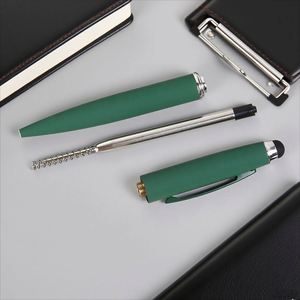 High Quality Business Ballpoint <b>Pen</b> for iPad Custom Logo Universal for Stylus Heavy Metal Rubber Coating Wholesale Ballpoint - Product Image 5