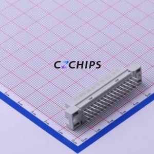 86093488314755V1LF Board-to-Board & Backplane Connector Through hole Component THT,P=2.54mm Connector 48P 2.54mm Through Hole 3 - Product Image 1