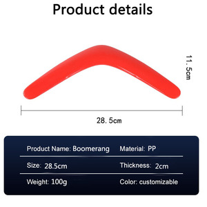 Regalos promocionales <span class=keywords><strong>boomerang</strong></span> de juguete de plástico de <span class=keywords><strong>boomerang</strong></span> - Product Image 2
