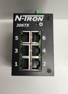Commutateur Ethernet 6 ports Red N-tron 30v 306tx garanti par Plc, produit sous garantie - Product Image 1