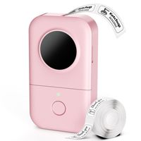 Imprimante d'étiquettes portable Phomemo D30 avec plusieurs rubans d'étiquettes, facile à utiliser pour le bureau et la maison