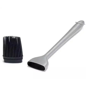 แปรงทาซิลิโคนด้ามจับสแตนเลส 30x4.5 ซม. สำหรับบาร์บีคิว ครัว ใช้ทาเนย ทนทาน ดีไซน์สวยงาม - Product Image 3